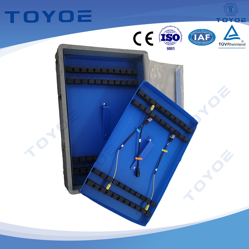 مقسمات HDPE Box ذات الطبقات من الأجزاء من التأثير.