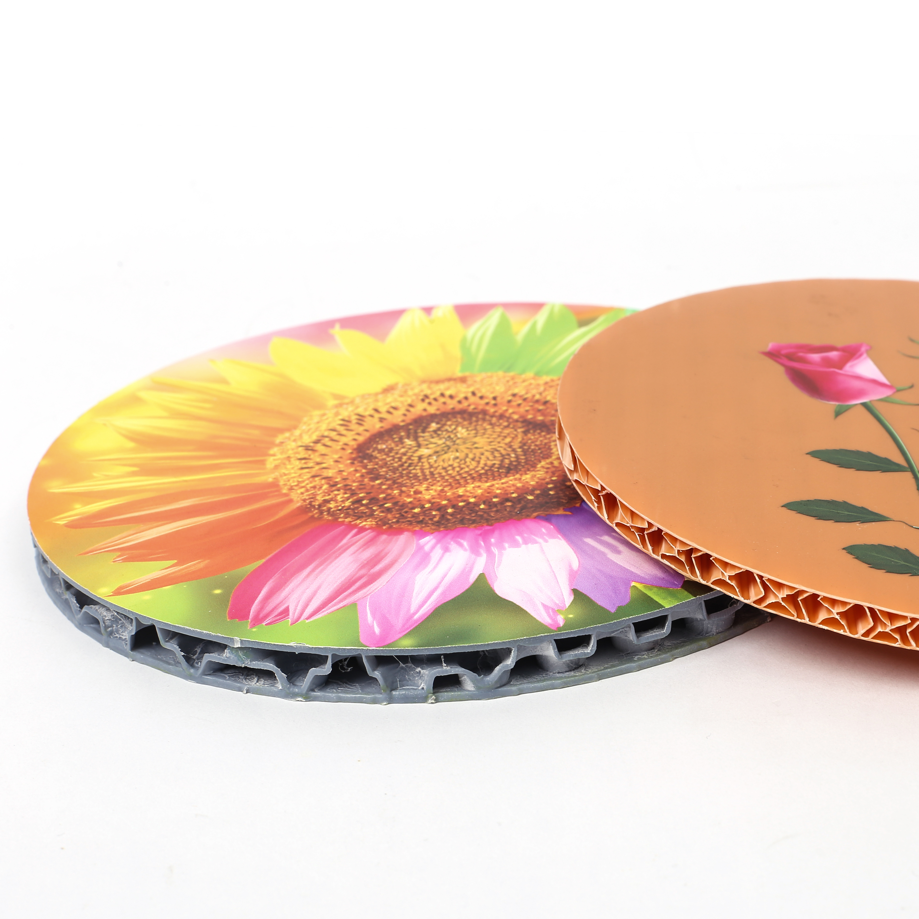 لوحة قرص العسل البلاستيكية ذات النمط المطبوع