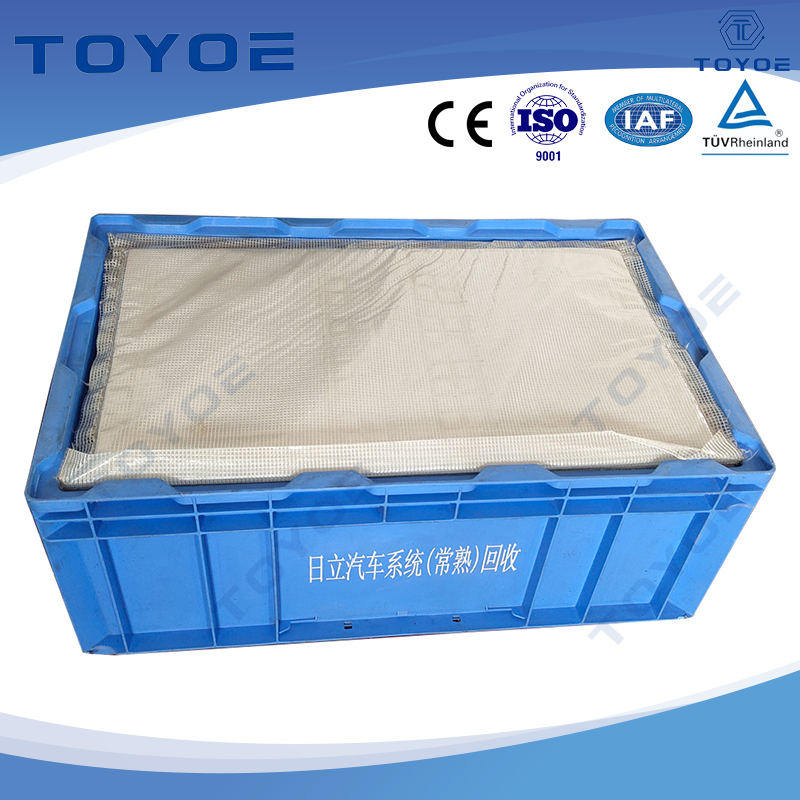 صندوق أدوات قابل للطي زرقاء HDPE