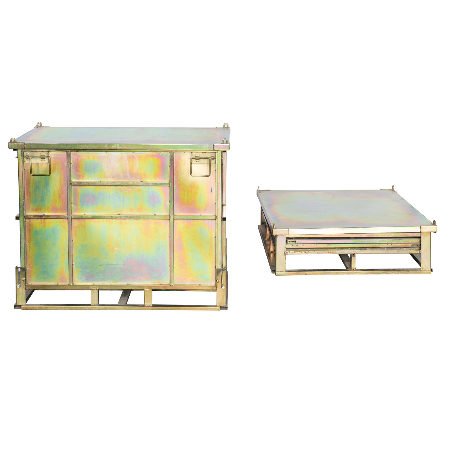 صندوق معدني