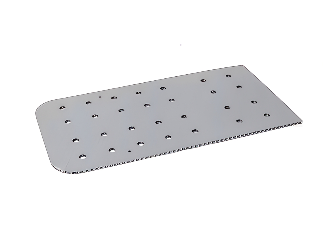 ورقة من البلاستيك المموج